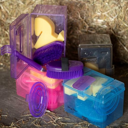 Mini boite de pansage enfant complet - Harry's Horse