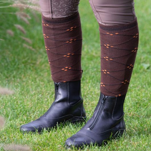 Chaussettes équitation hautes à carreaux - Harry's Horse