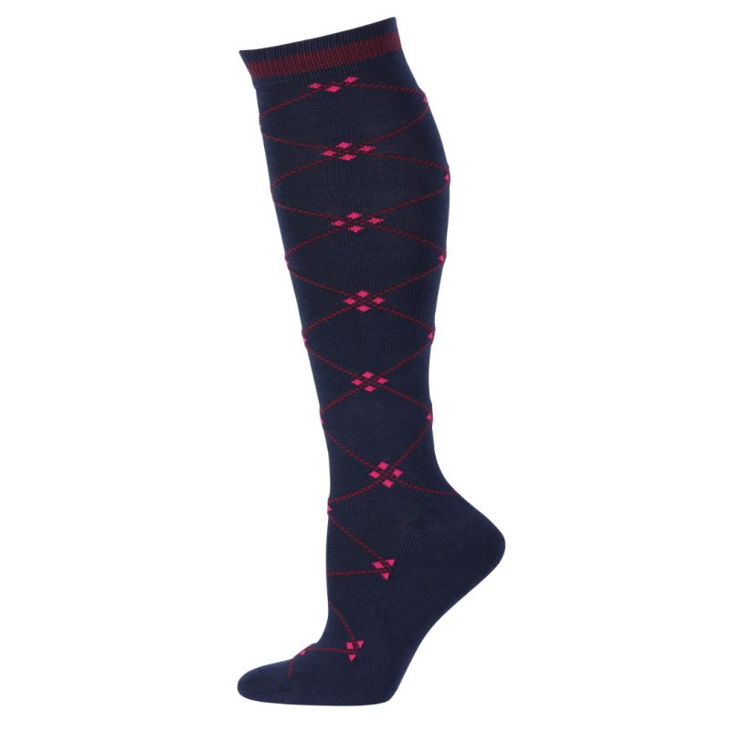 Chaussettes équitation hautes à carreaux - Harry's Horse