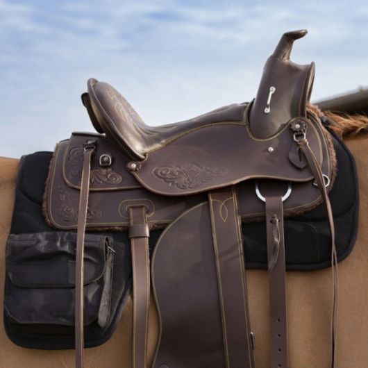Pad western cheval à poches Westride