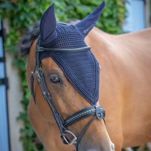 Bonnet anti-mouche cheval long Pro Coton - Paddock Sports
