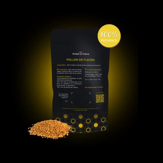 Pollen de Fleurs - Résisitance et immunité cheval - Lorane 