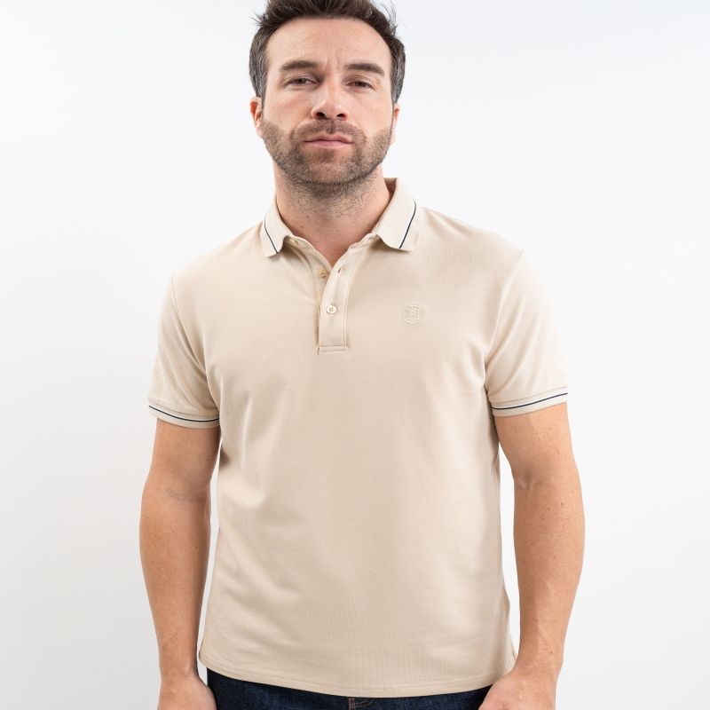Polo Homme manches courtes Oscar - Harcour