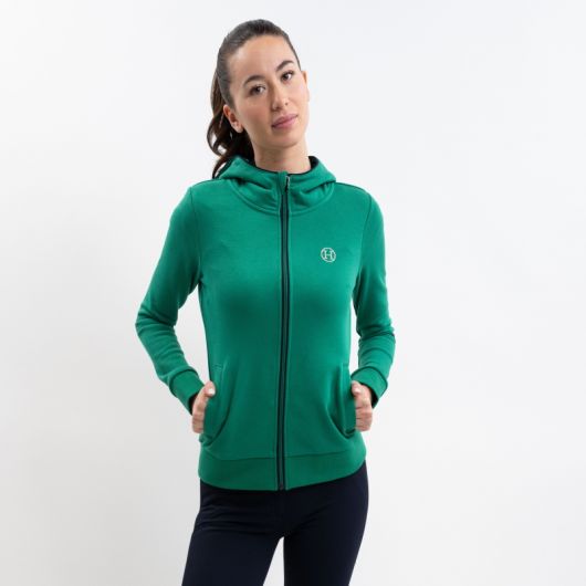 Sweat zippé équitation Femme Strella - Harcour