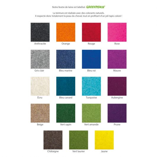 Tapis de randonnée cheval Wool Mix - Ronzon Legend Tapis de randonnée cheval Wool Mix - Ronzon Legend