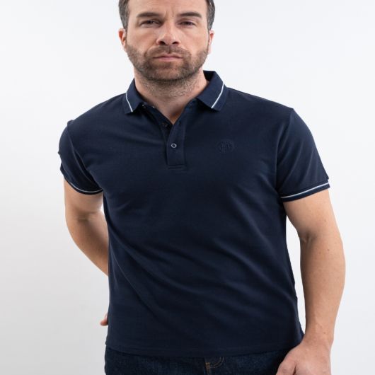 Polo Homme manches courtes Oscar - Harcour Polo Homme manches courtes Oscar - Harcour
