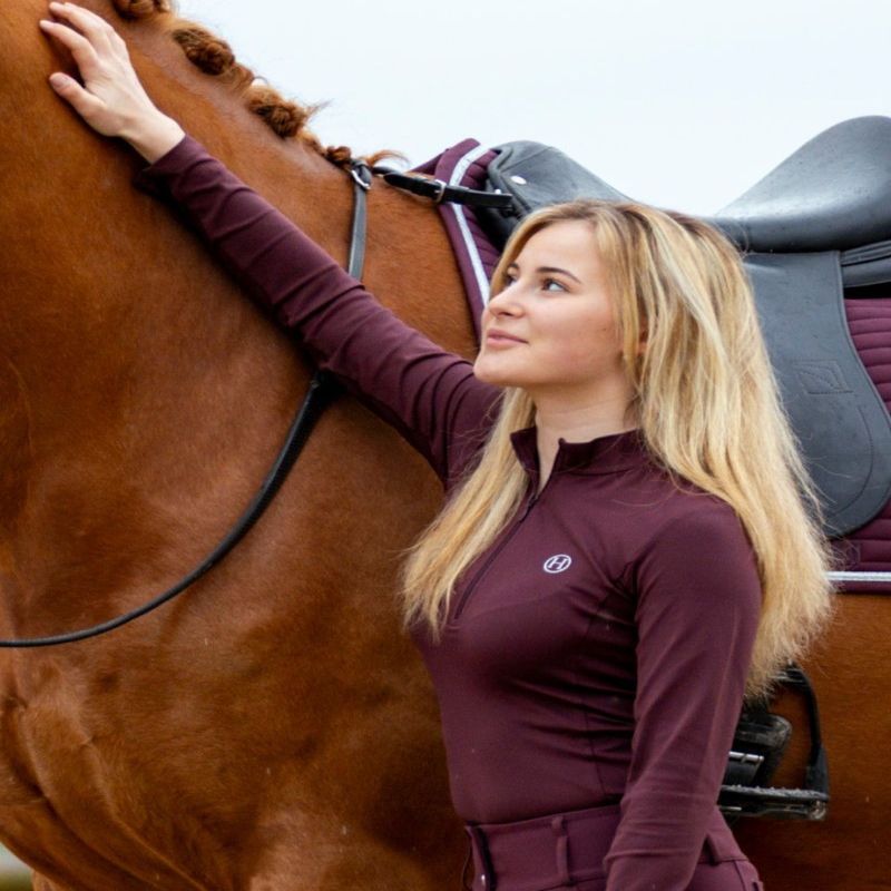 Polo équitation femme Tess - Harcour