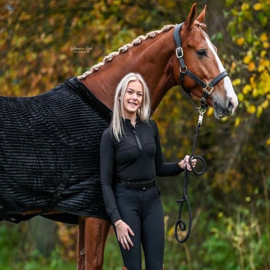 Chemise de box cheval fourrure Luxe - Estrelle