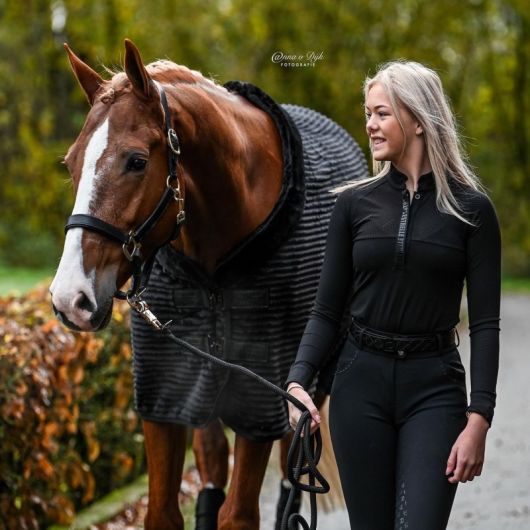 Chemise de box cheval fourrure Luxe - Estrelle