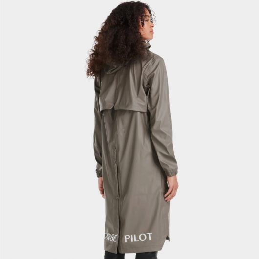 Veste de pluie équitation longue femme Raintech - Horse Pilot 