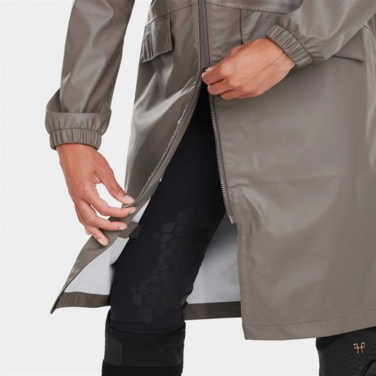 Veste de pluie équitation longue femme Raintech - Horse Pilot 