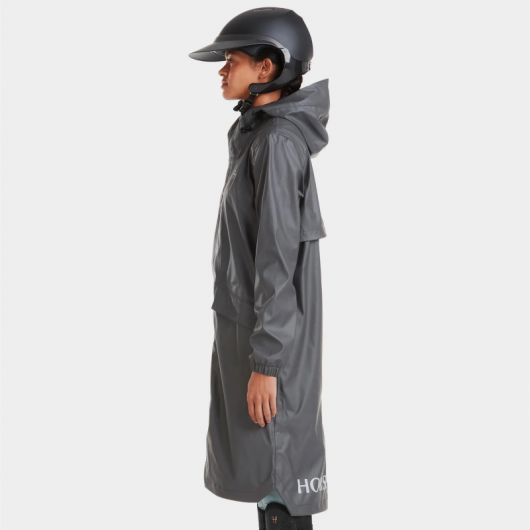 Veste de pluie équitation longue femme Raintech - Horse Pilot 