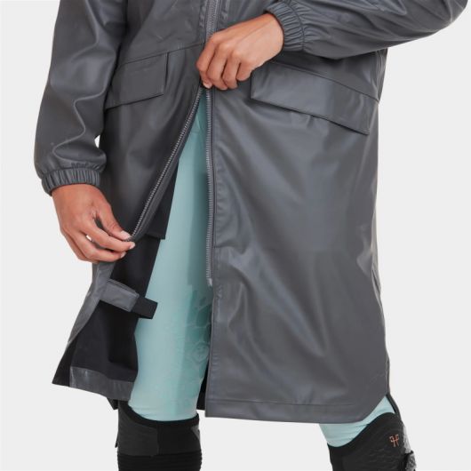 Veste de pluie équitation longue femme Raintech - Horse Pilot 