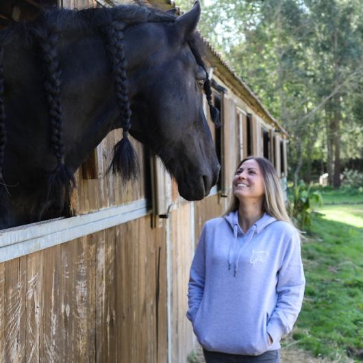 Sweat à capuche équitation Eco-nature - Kevin Staut Collection