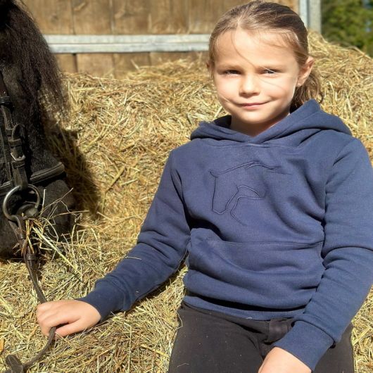 Sweat à capuche équitation enfant - Kevin Staut Collection