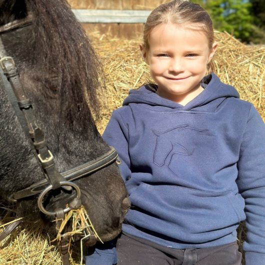 Sweat à capuche équitation enfant - Kevin Staut Collection