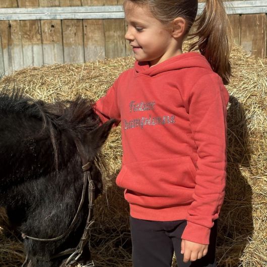 Sweat équitation Fille Future Championne - Kevin Staut Collection