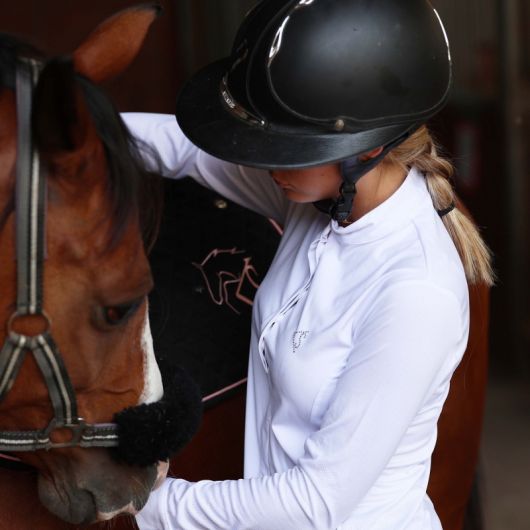 Polo de concours manches longues Femme - Kevin Staut Collection