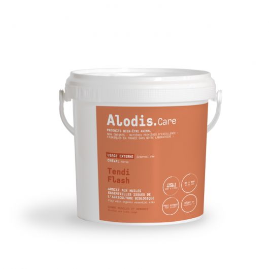 Tendi Flash - Argile de récupération sportive cheval - Alodis Care Tendi Flash - Argile de récupération sportive cheval - Alodis Care