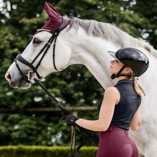 Polo sans manches équitation femme Paris - Elt