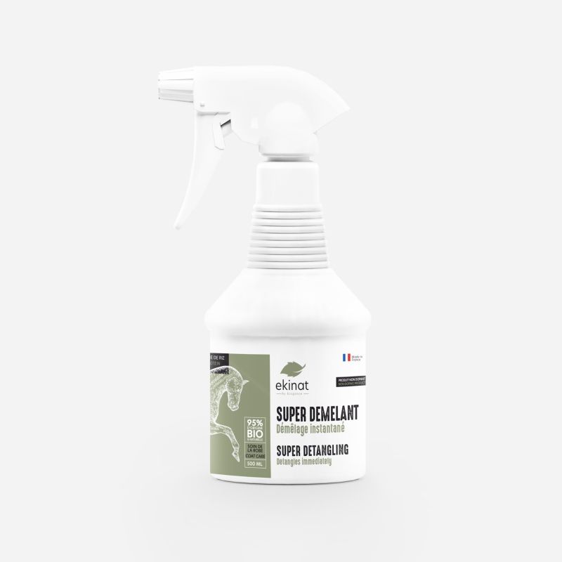 Super démêlant bio et naturel cheval - Ekinat