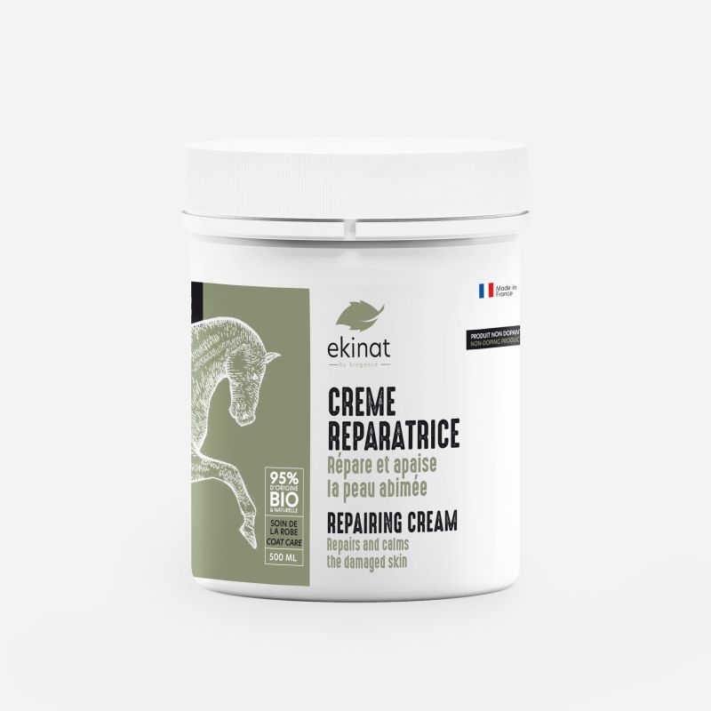 Crème réparatrice cicatrisant cheval bio - Ekinat 