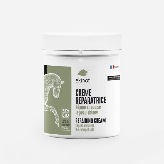 Crème réparatrice cicatrisant cheval bio - Ekinat Crème réparatrice cicatrisant cheval bio - Ekinat