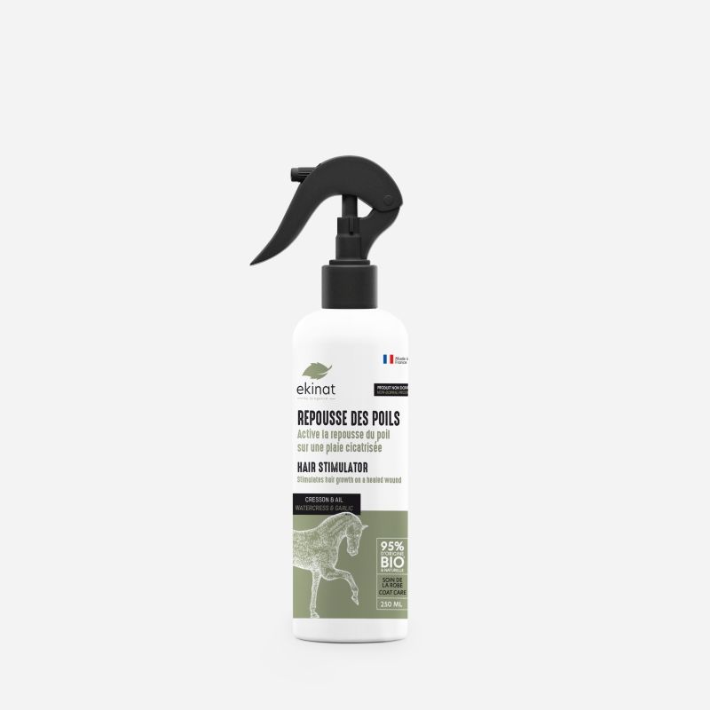 Repousse Poils cheval bio - Ekinat