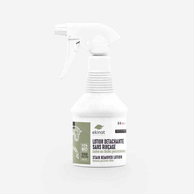 Lotion détachante sans rinçage cheval bio - Ekinat