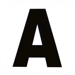 Lettres de dressage adhésives (x12)