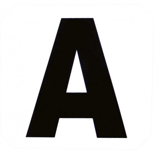 Lettres de dressage adhésives (x12) Lettres de dressage adhésives (x12)