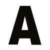 Lettres de dressage adhésives (x12)