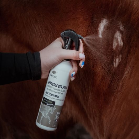 Repousse Poils cheval bio - Ekinat