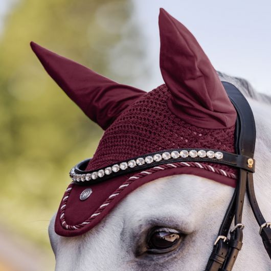 Bonnet anti-mouche cheval Riga - Waldhausen Bonnet anti-mouche cheval Riga - Waldhausen