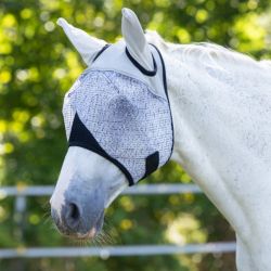 Masque anti-mouche anti-UV cheval avec oreilles