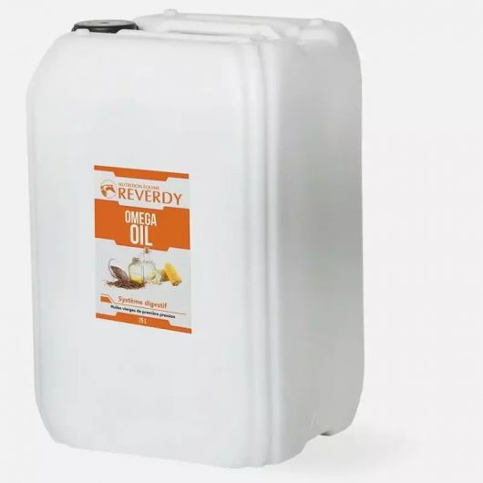 Omega Oil digestion cheval Date courte 25l - Reverdy Omega Oil digestion cheval Date courte 25l - Reverdy
