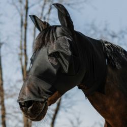 Masque anti-mouche cheval anti-uv Hood