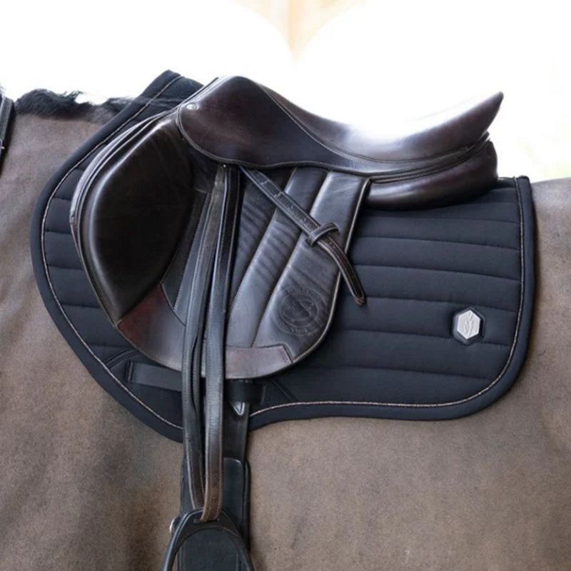 Tapis De Selle Cheval Bello-Equine Vert Chasseur, Taille Grand/Complet - Neuf