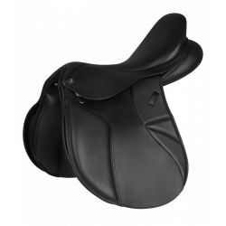 Selle en cuir obstacle Comfort arçon interchangeable - Waldhausen