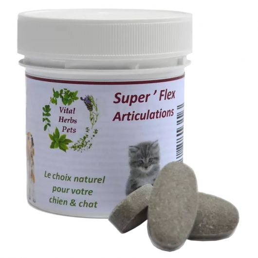 Superflex Tabs Dogs Articulations chiens Date courte - TRM Superflex Tabs Dogs Articulations chiens Date courte - TRM