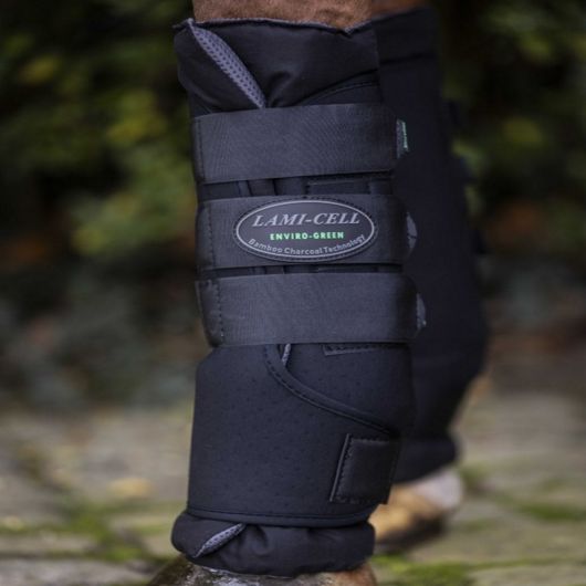 Stable boots guêtres d'écurie et de transport cheval en bambou (X2) - Lami Cell