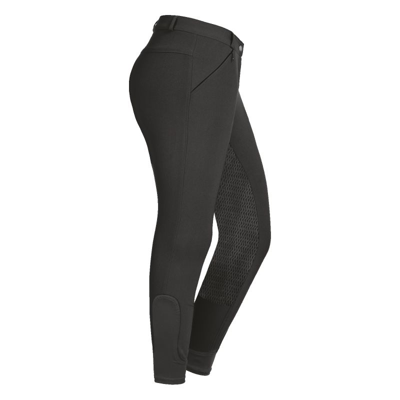 Pantalon équitation fond silicone femme grande taille Dalhia - Elt