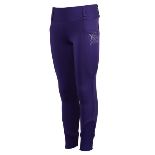 Legging équitation enfant strass Diva Full grip - Harry's Horse Legging équitation enfant strass Diva Full grip - Harry's Horse