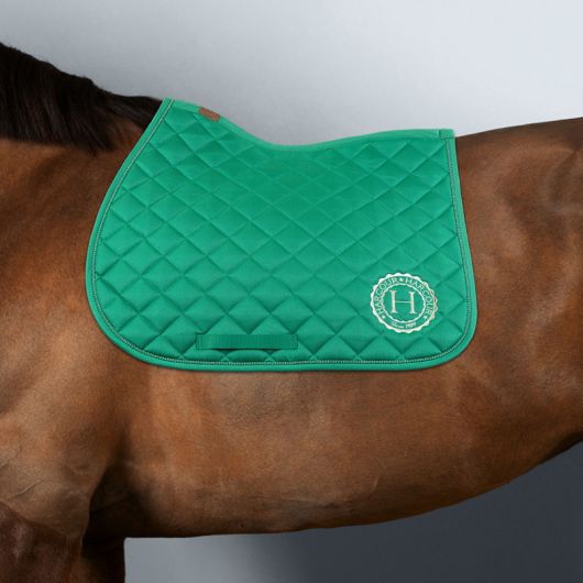 Pack Tapis de selle cheval Sunny + Bonnet anti-mouche Funny - Harcour