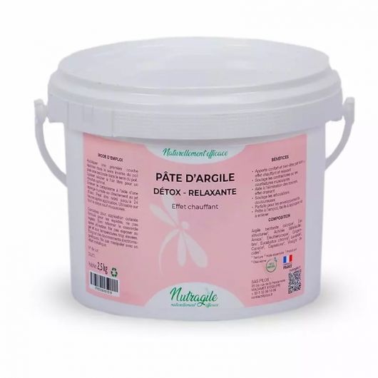 Argile cheval naturelle Détox Relaxante 2.5 Kg Date courte - Nutragile Argile cheval naturelle Détox Relaxante 2.5 Kg Date courte - Nutragile