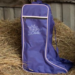 Sac à bottes équitation Diva violet - Harry's Horse