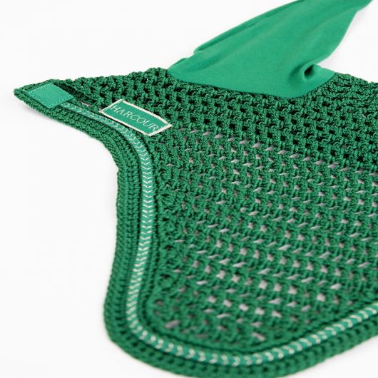 Pack Tapis de selle cheval Sunny + Bonnet anti-mouche Funny - Harcour