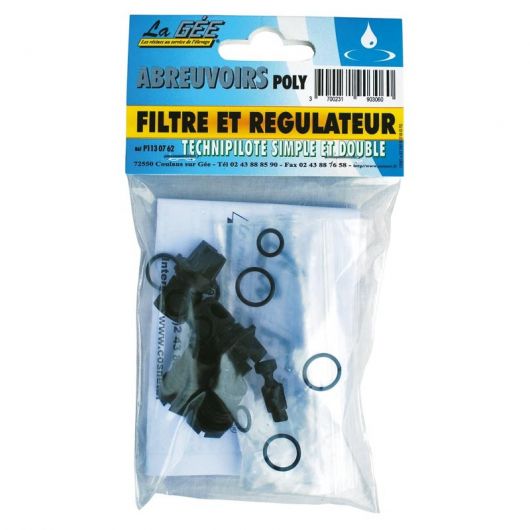 Kit filtres et régulateurs abreuvoir Polyflex - La Gée