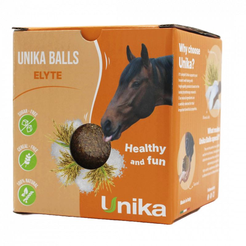 Pierre à lécher électrolytes cheval Ball Elyte - Unika