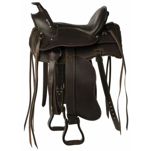 Selle western Santa Fe troussequin droit Selle western Santa Fe troussequin droit